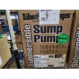 Liberty Pumps - 1/2 HP Manual Submersible Sump Pump - Model: 450-2