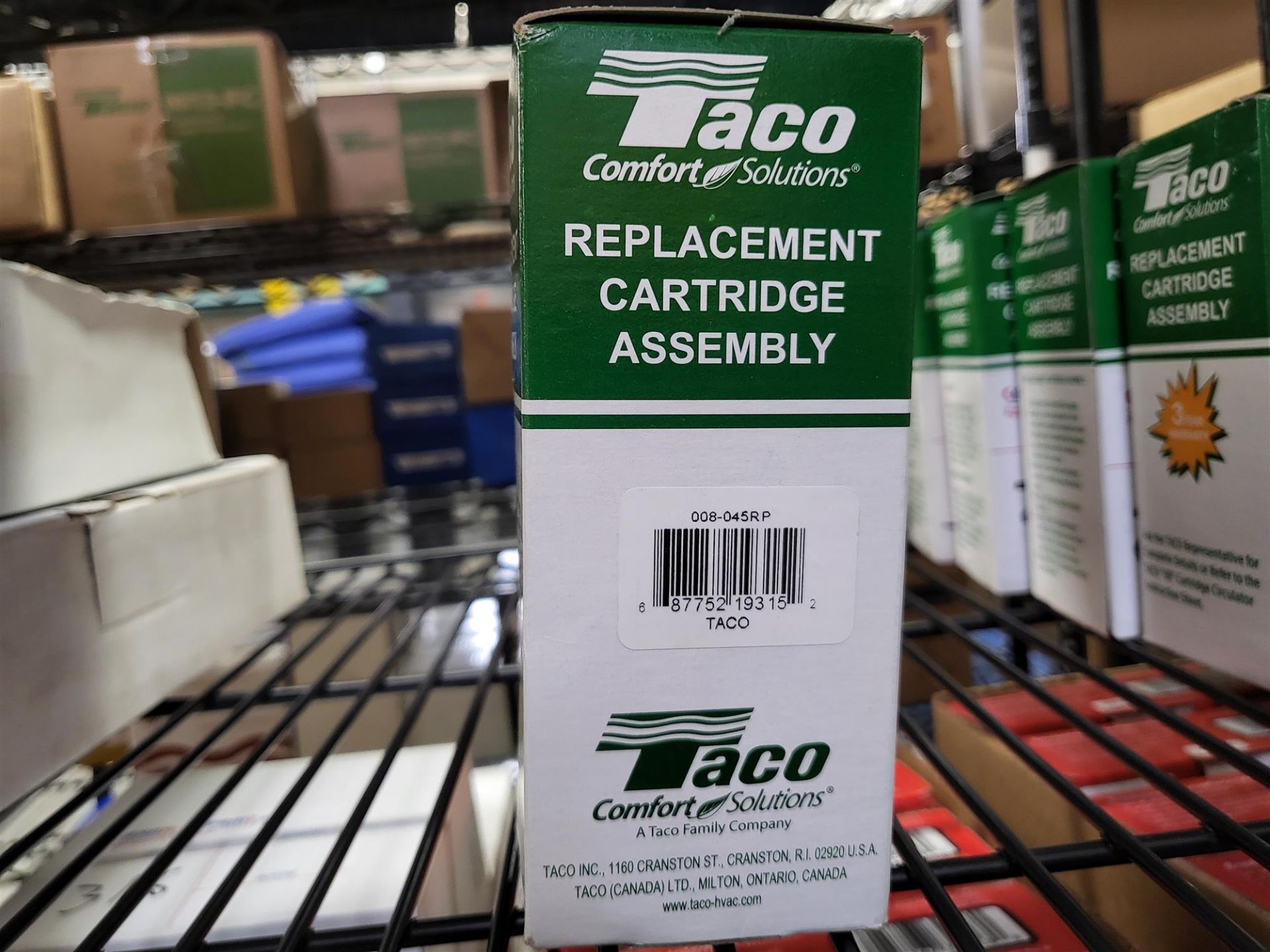 Taco Replacement Cartridge Assembly - 008-045RP - Image 2 of 2