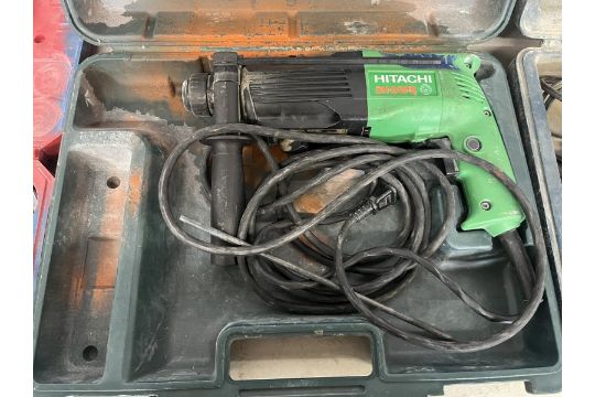 Bosch 18V Li-Ion Compact Cordless Drill Driver, 1/2" w/ 18V Charger (x2), Charger & Hitachi DH24PB - Image 4 of 6