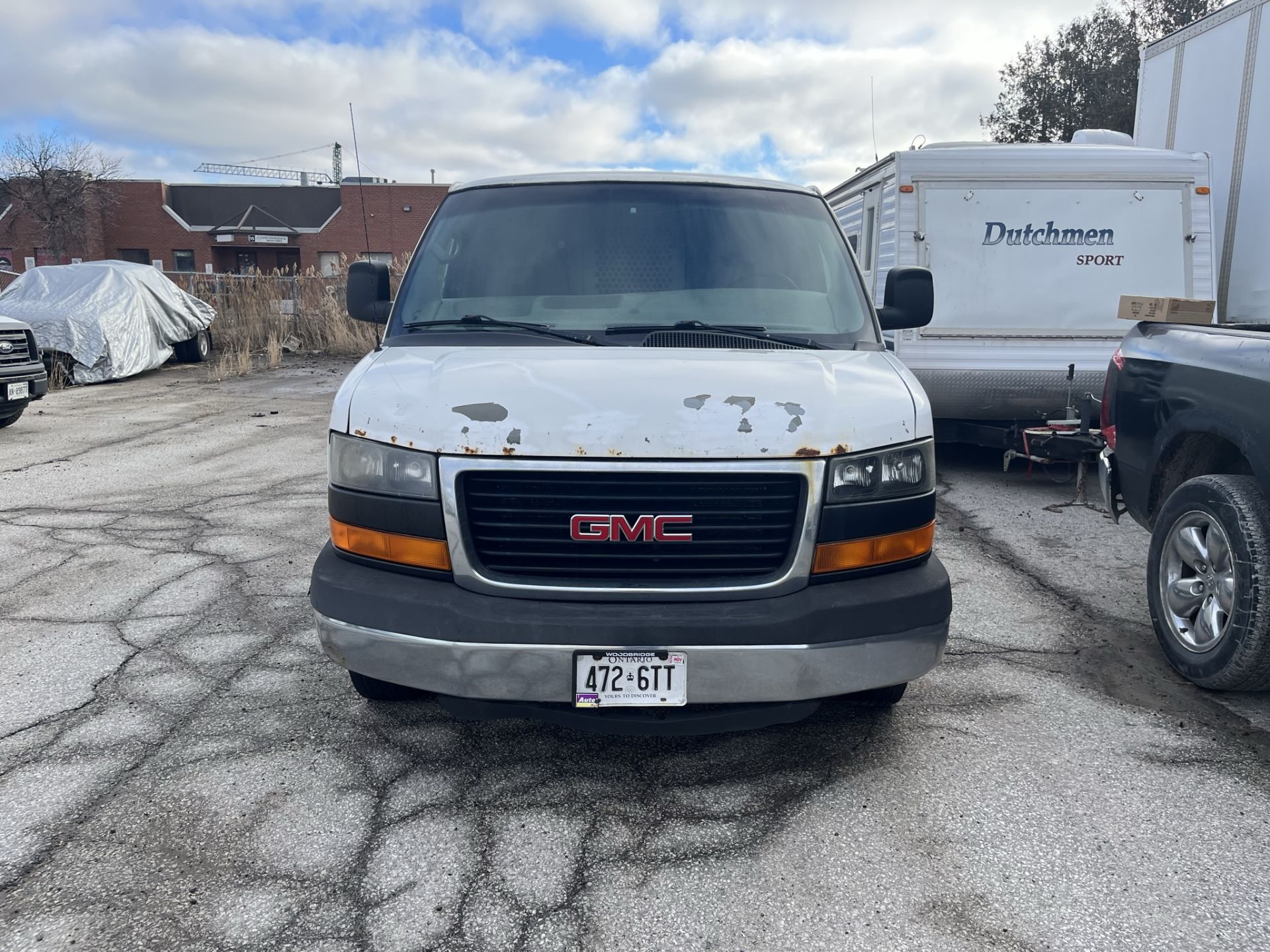 2010 GMC Savana White, Not Running JMIBL14F1D1737907