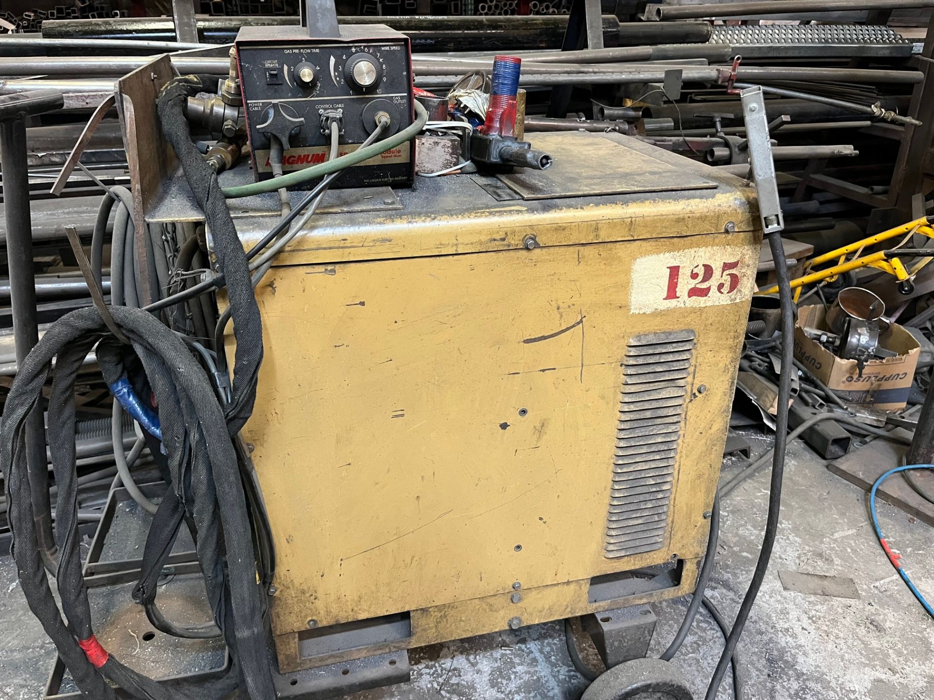 HOBART RC-300 WELDER W/ MAGNUM SG CONTROL MODULE - Image 4 of 4