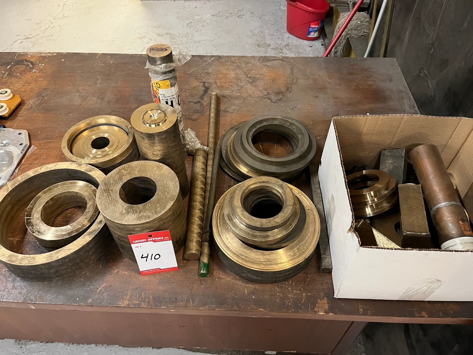 LOT OF BRASS PARTS