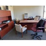 OFFICE FURNITURE, DESKS, CHAIRS, FILE CABINET