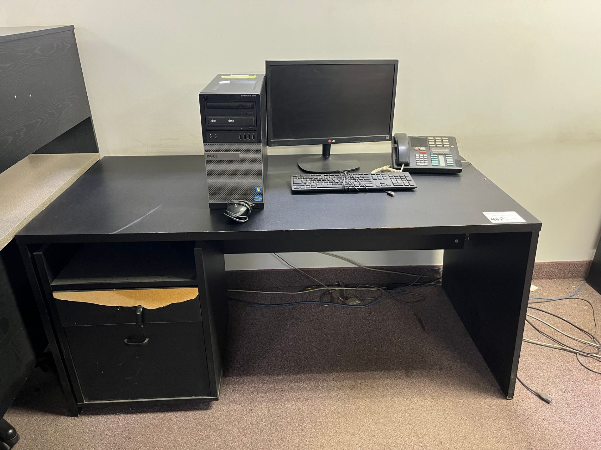 OFFICE FURNITURE W/ COMPUTER