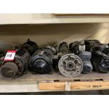 LOT OF ASST. MOTOR DRIVES, GEARBOXES, ETC.