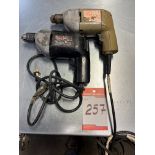 LOT OF MAKITA AND BLACK & DECKER DRILLS