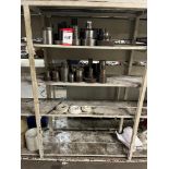 LOT OF ASST. METAL COMPONENTS, ETC.