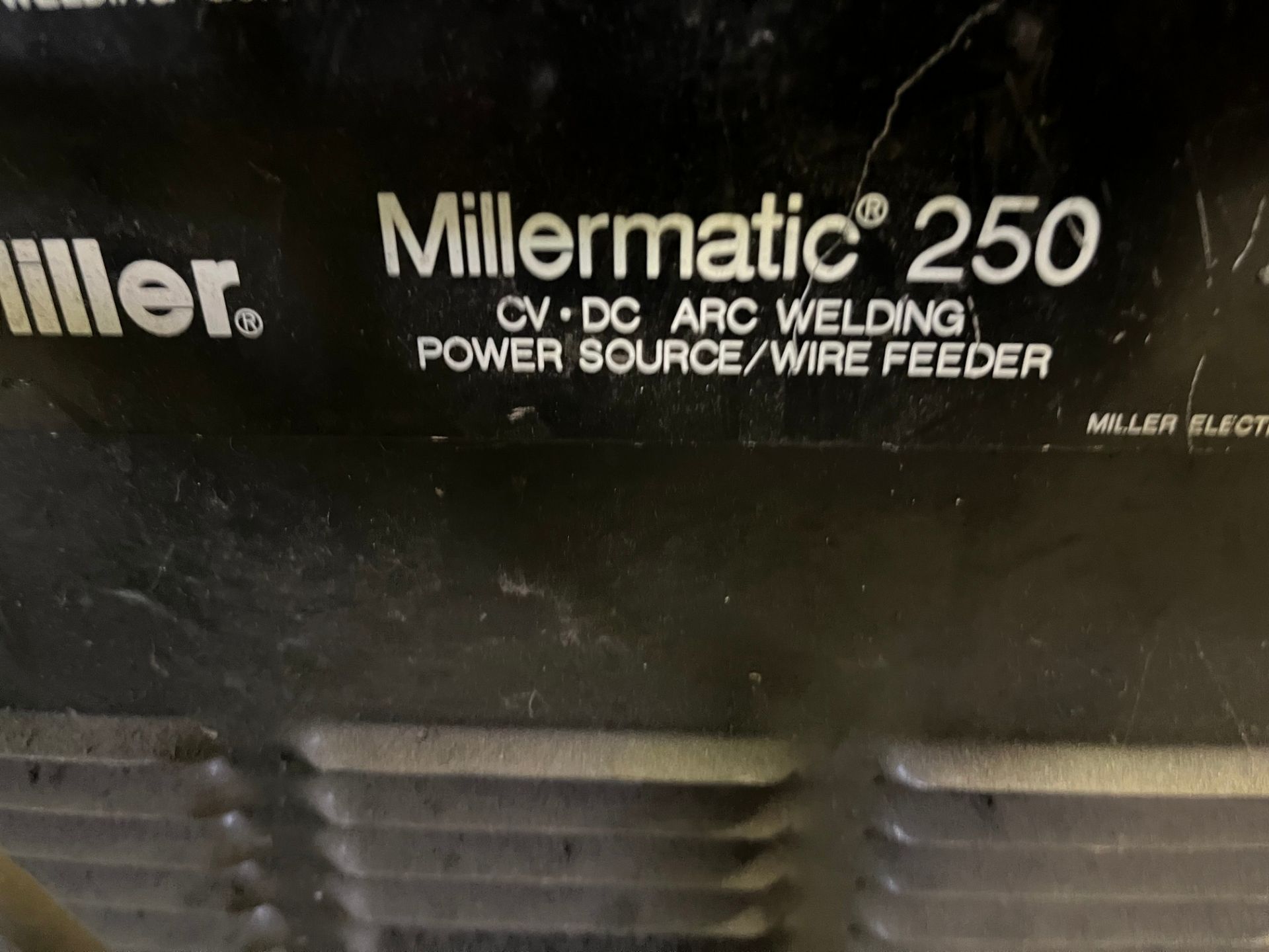 MILLER MILLERMATIC 250 CV DC ARC WELDING POWER SOURCE - Image 2 of 3