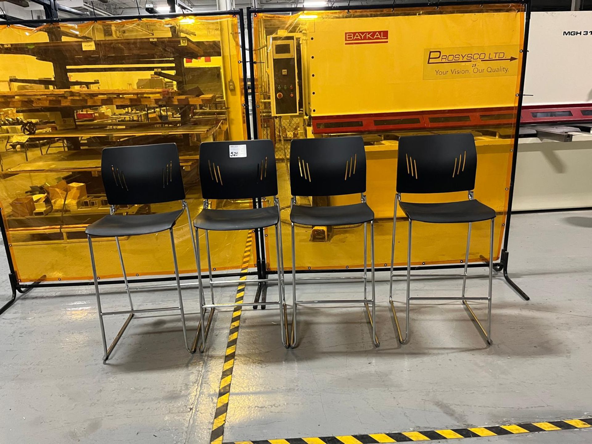 LOT OF (4) STOOLS