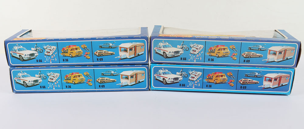 Four Matchbox Lesney Superkings K-16 Ford Petrol Tankers - Image 6 of 6