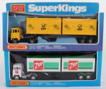 Two K-17 Matchbox Lesney Superkings Scammell Container Trucks