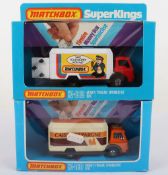 Two Matchbox Superkings K-88 Ford Security Money Boxes