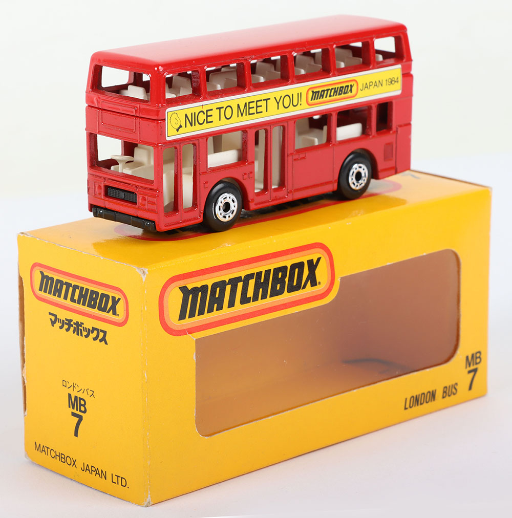 Matchbox Lesney Superfast MB-17 London Bus in hard to find Japanese issue box - Image 5 of 5