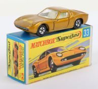 Matchbox Lesney Superfast MB-33 Lamborghini Miura P400, Transitional model