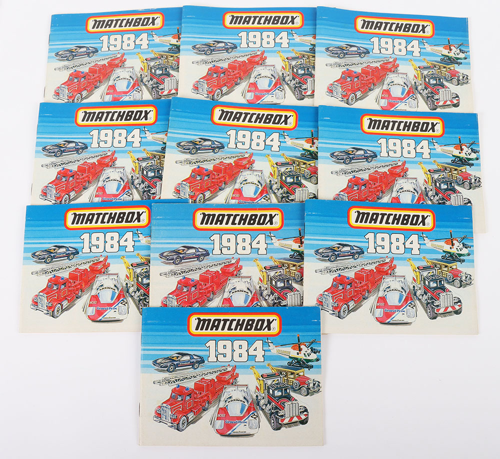 30 x Matchbox 1984 Collectors Catalogues