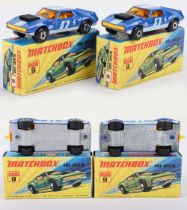 Two Matchbox Lesney Superfast AMX Javelin Boxed Models