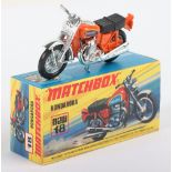 Matchbox Lesney Superfast MB-18 Hondarora with rarer ORANGE body