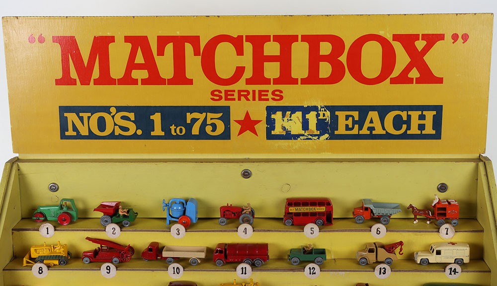 Scarce Matchbox Series Regular Wheels UK Issue Shop Retailers Display Stand - Image 5 of 10