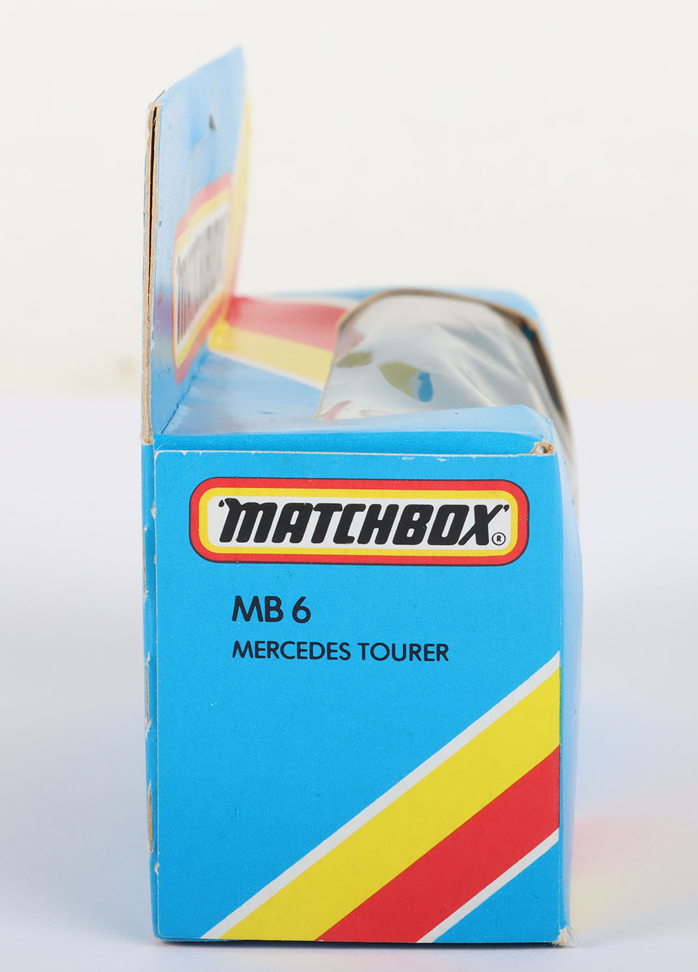 Matchbox Lesney Superfast MB-6 Mercedes 350SL with extremely hard to find BLACK England base - Image 4 of 6