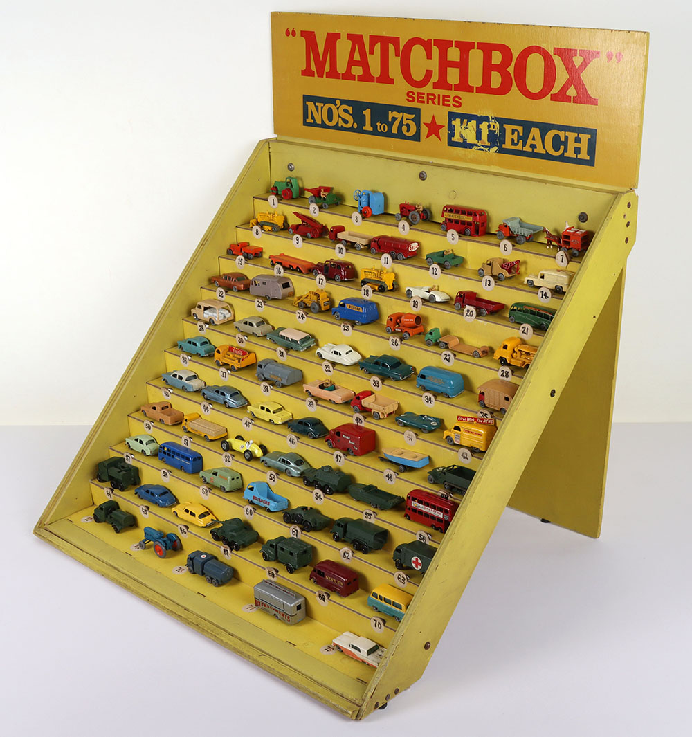 Scarce Matchbox Series Regular Wheels UK Issue Shop Retailers Display Stand - Image 6 of 10