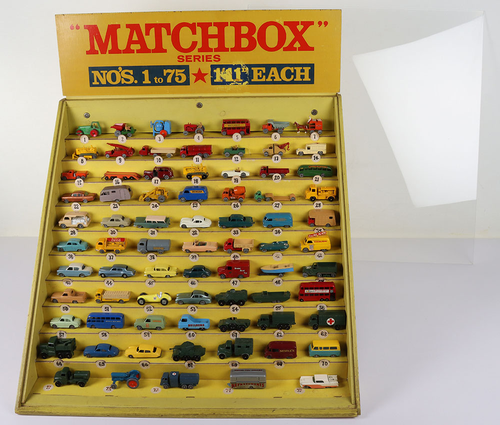 Scarce Matchbox Series Regular Wheels UK Issue Shop Retailers Display Stand - Image 2 of 10