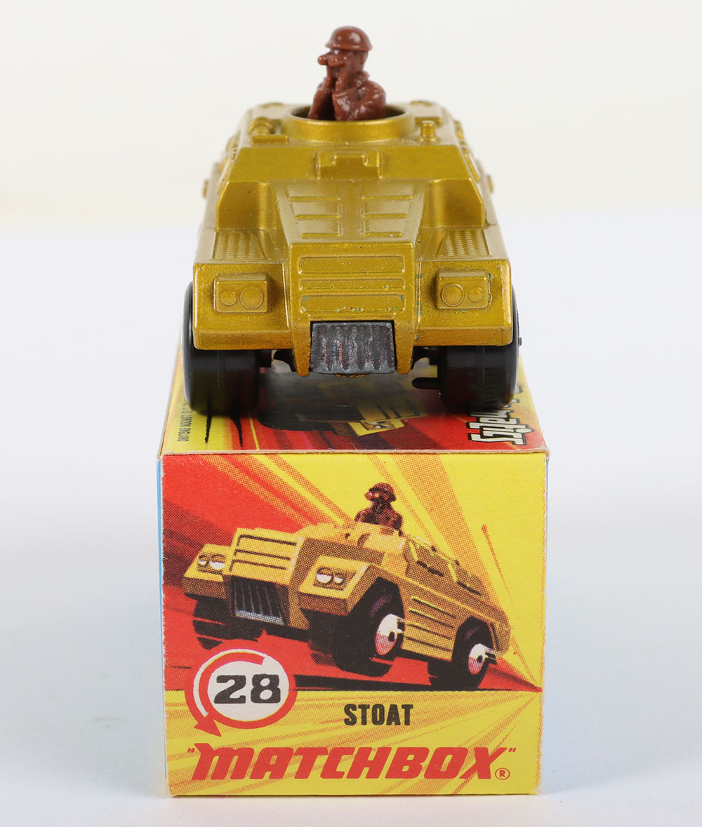 Matchbox Lesney Superfast MB-28 Stoat with rare UNPAINTED base - Image 5 of 6