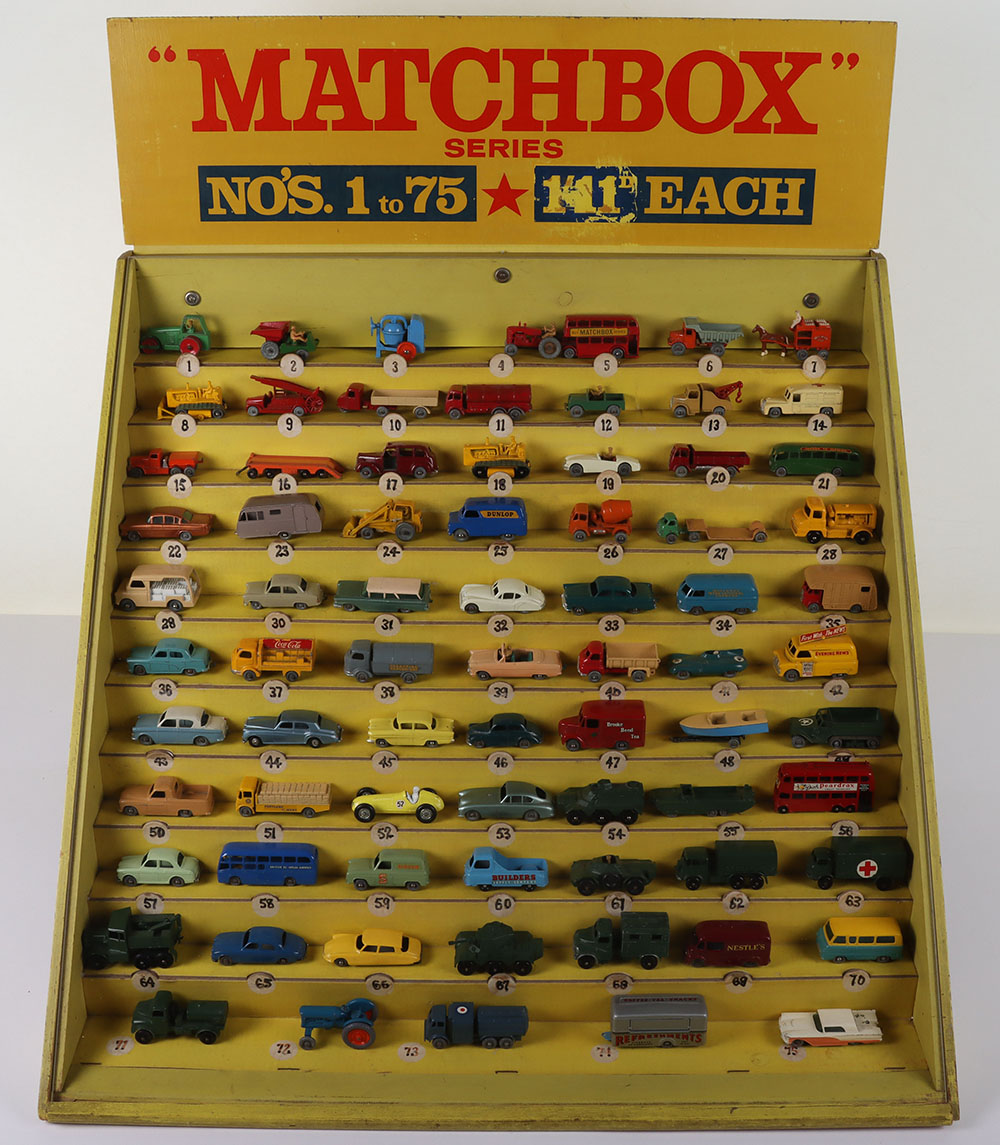 Scarce Matchbox Series Regular Wheels UK Issue Shop Retailers Display Stand - Image 9 of 10