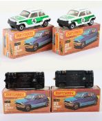 Two Matchbox Lesney Superfast Renault 5TL Boxed Models