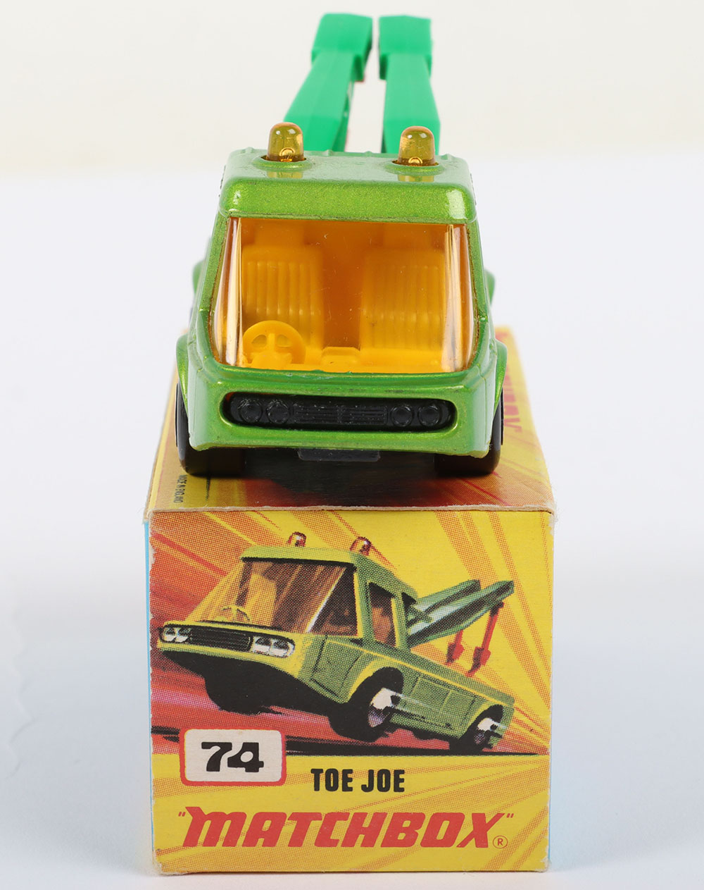 Matchbox Lesney Superfast MB-74 Toe Joe with BLACK BASE - Image 4 of 5