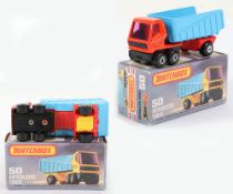 Matchbox Lesney Superfast MB-50 Articulated Truck with rare RED paintwork