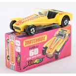 Matchbox Lesney Superfast MB-60 Lotus Super Seven Streakers variation with rarer LIGHT YELLOW-ORANGE