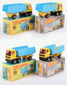 Two Matchbox Lesney Superfast MB-50 Articulated Truck Boxed Models