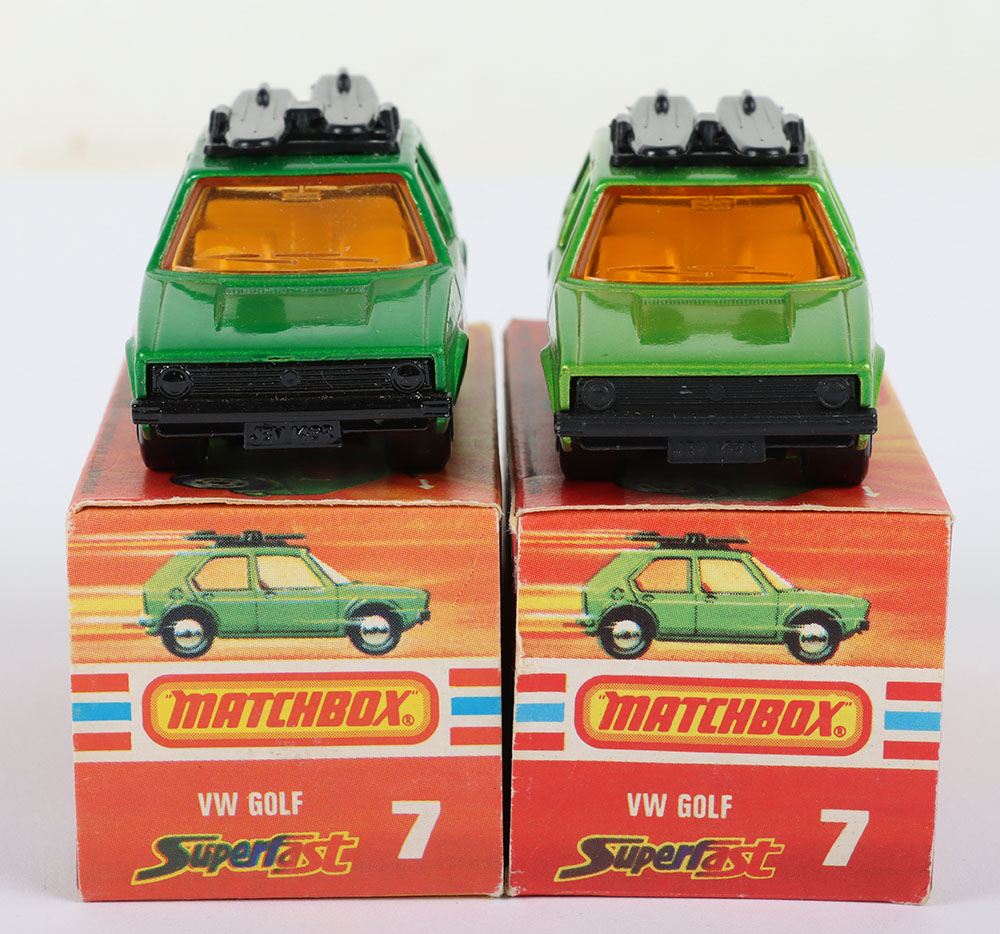 Two Matchbox Lesney Superfast VW Golf, Boxed Models - Image 5 of 6
