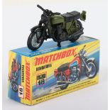 Matchbox Lesney Superfast MB-18 Hondarora with Military Green body