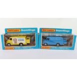 Two Matchbox Lesney Superkings K-11 Dodge Delivery Vans