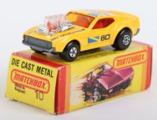 Matchbox Lesney Superfast MB-10 Piston Popper with hard to find YELLOW body & MACH 1 PISTON POPPER 6