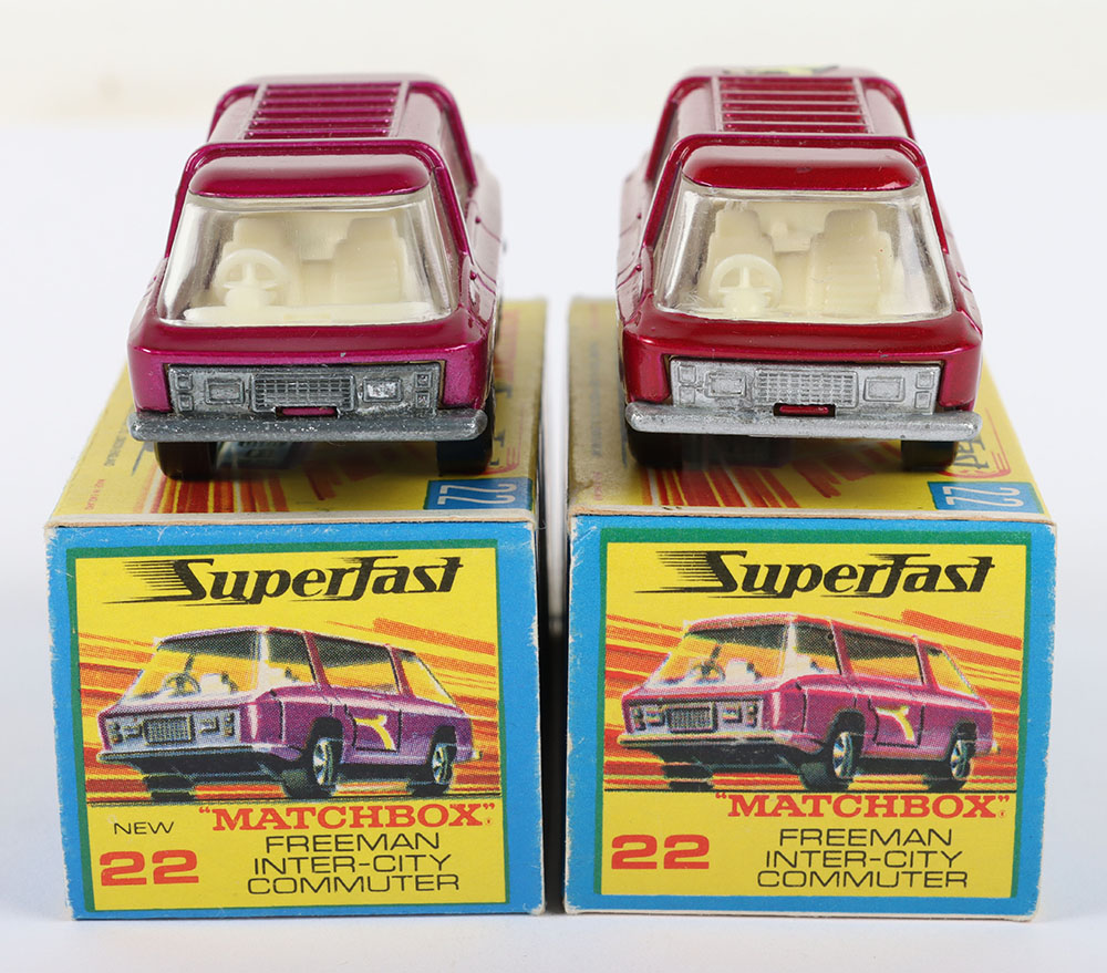 Two Matchbox Lesney Superfast Freeman Intercity Commuter Boxed Models - Image 5 of 6