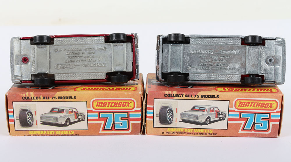 Two Matchbox Lesney Superfast MB-39 Rolls Royce Boxed Models - Image 5 of 5