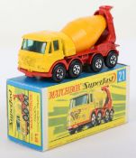 Matchbox Lesney Superfast MB-21 Foden Concrete Truck, Transitional model