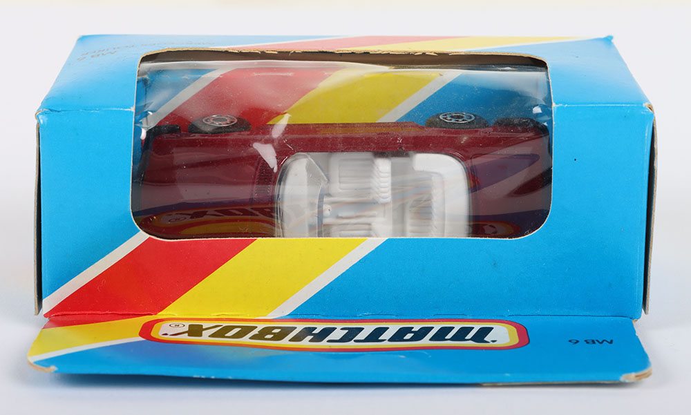 Matchbox Lesney Superfast MB-6 Mercedes 350SL with extremely hard to find BLACK England base - Image 6 of 6