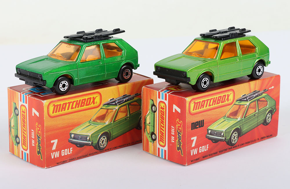 Two Matchbox Lesney Superfast VW Golf, Boxed Models - Image 3 of 6