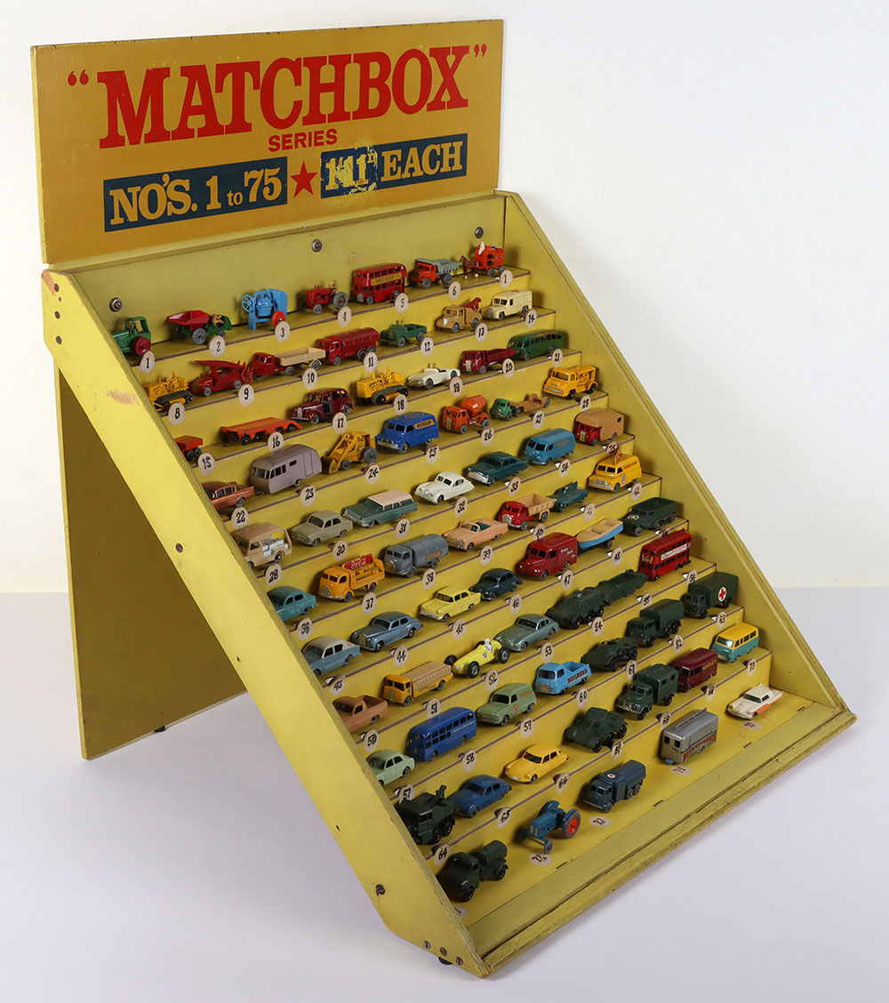 Scarce Matchbox Series Regular Wheels UK Issue Shop Retailers Display Stand - Image 7 of 10