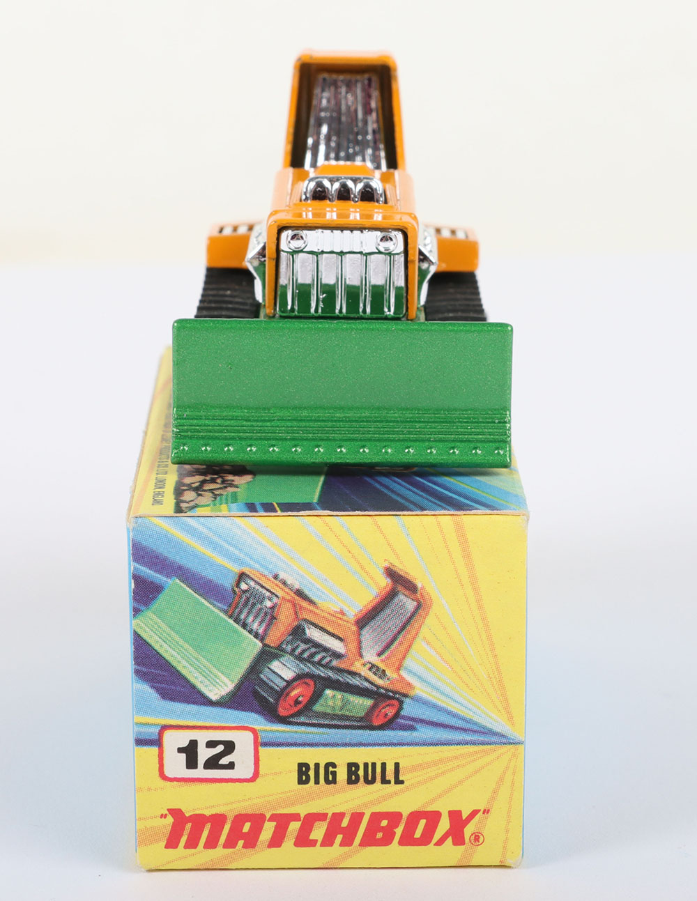 Matchbox Lesney Superfast MB-12 Big Bull with 1st issue model and 1st issue I box - Bild 6 aus 6