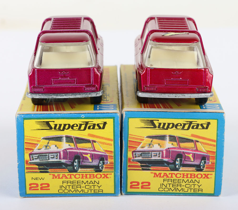 Two Matchbox Lesney Superfast Freeman Intercity Commuter Boxed Models - Image 6 of 6