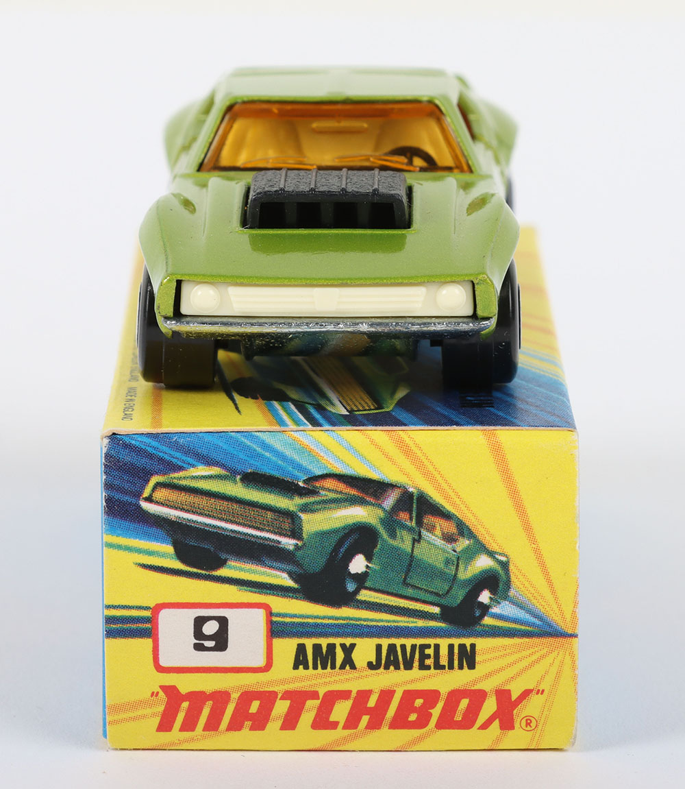 Matchbox Lesney Superfast Boxed Model,MB-9 AMX Javelin with scarce WHITE interior - Bild 5 aus 6