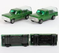 Two Matchbox Lesney Superfast MB-50 Kennel Truck Models