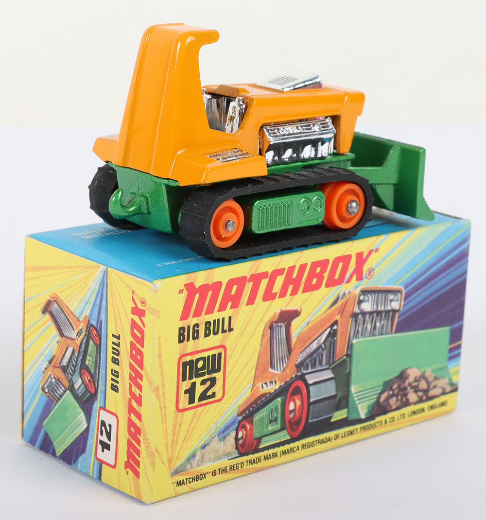 Matchbox Lesney Superfast MB-12 Big Bull with 1st issue model and 1st issue I box - Bild 4 aus 6