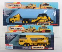 Two Matchbox Superkings Construction Vehicles,
