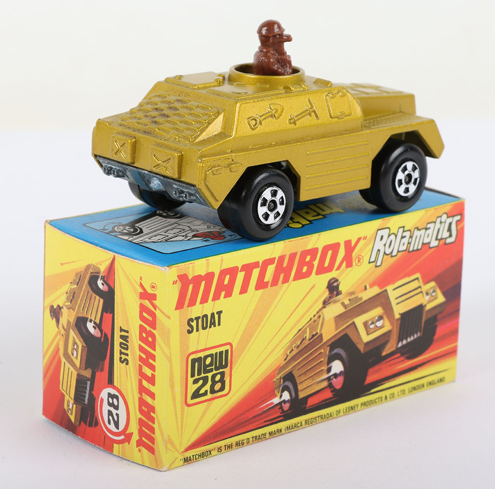 Matchbox Lesney Superfast MB-28 Stoat with rare UNPAINTED base - Image 4 of 6