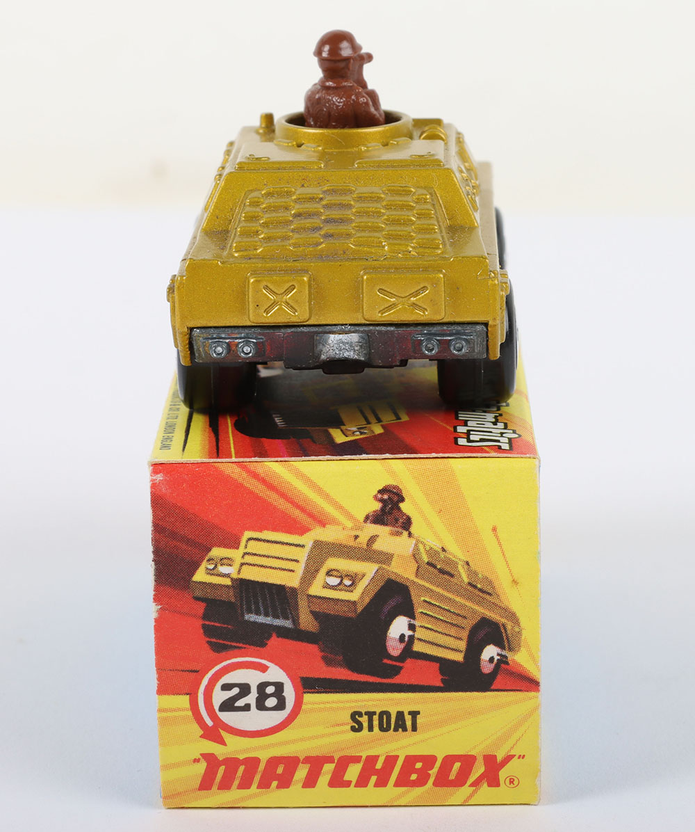 Matchbox Lesney Superfast MB-28 Stoat with rare UNPAINTED base - Image 6 of 6